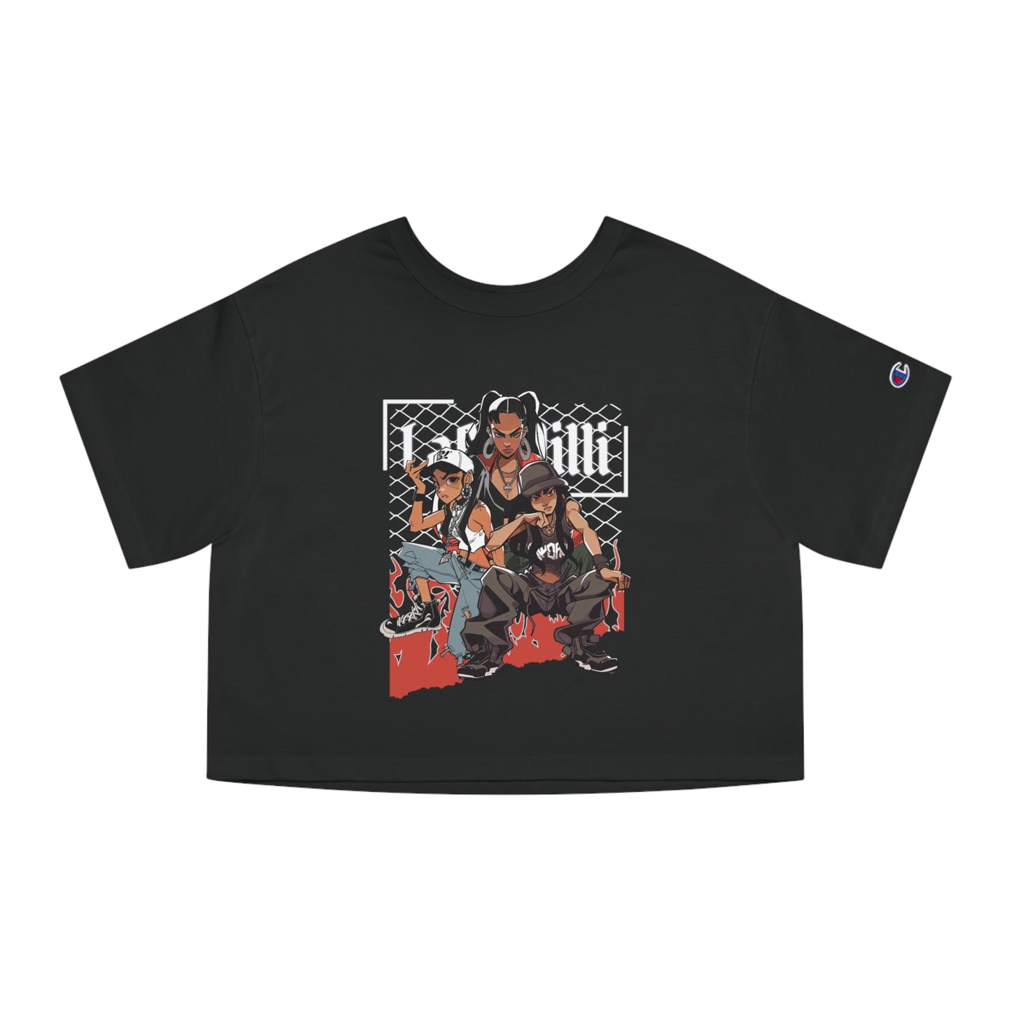 Champion Girl Gang Crop T-Shirt - LaFaMilli