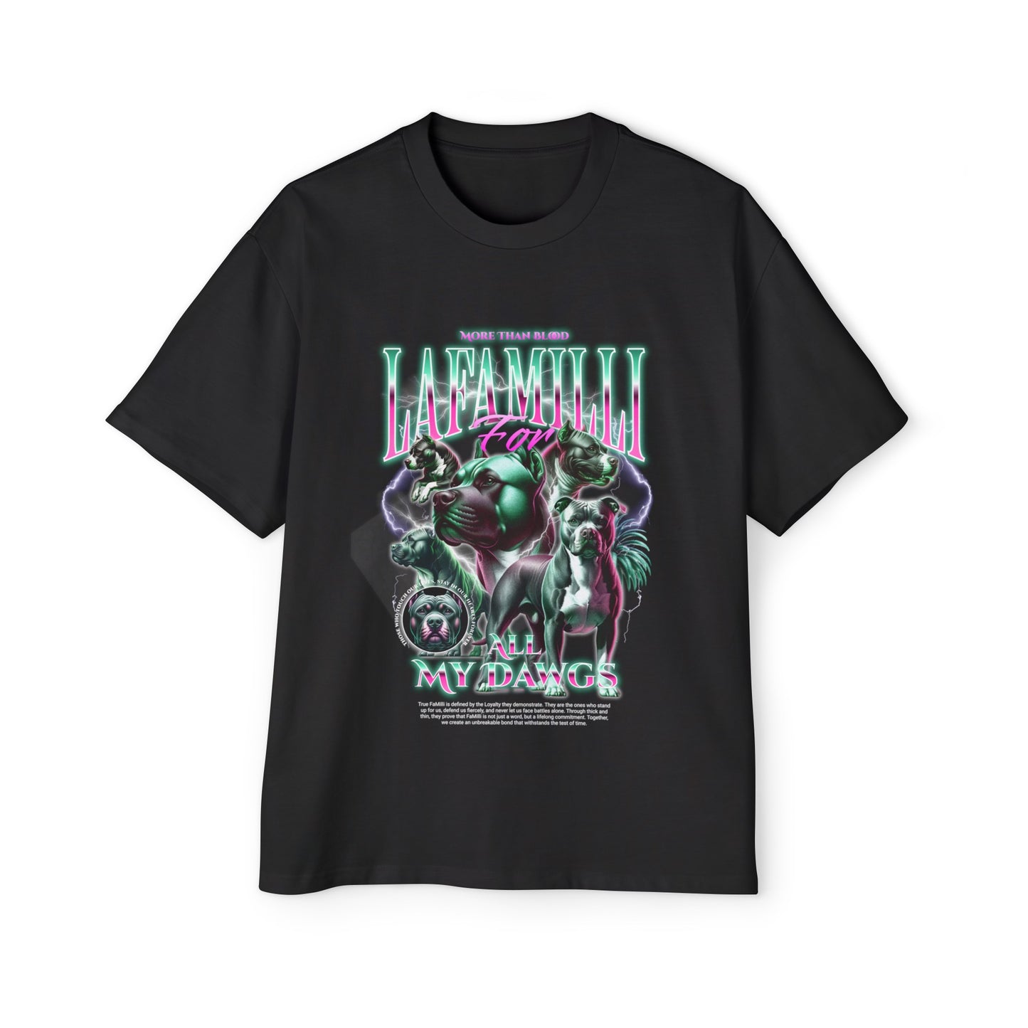 Heavy Oversized Dawg Tee - LaFaMilli