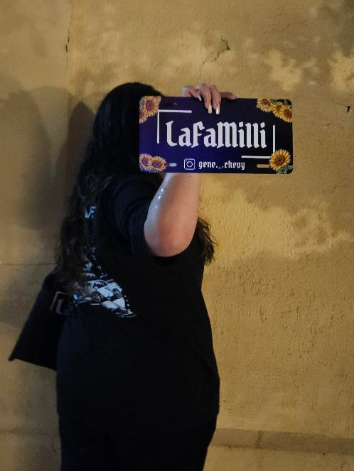 LaFaMilli (Personalized IG Handle) Plate Cover