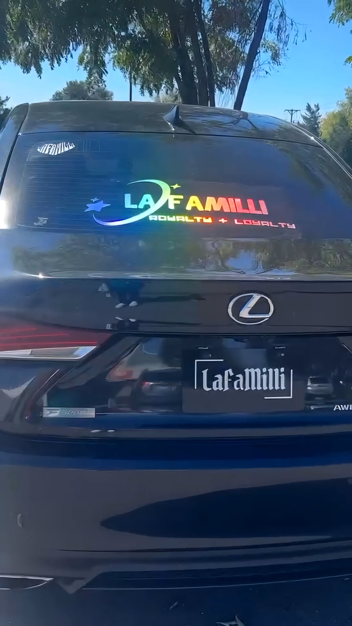 LaFaMilli Plate (Personalized IG Handle)