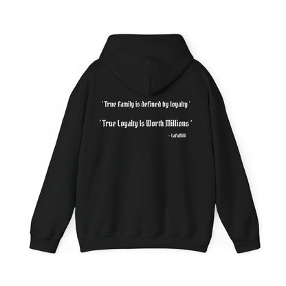 LaFaMilli Gothic Hoodie - ' True Loyalty Is Worth Millions '