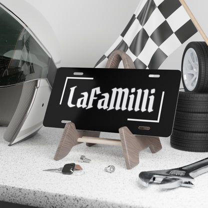 Vanity Plate - LaFaMilli
