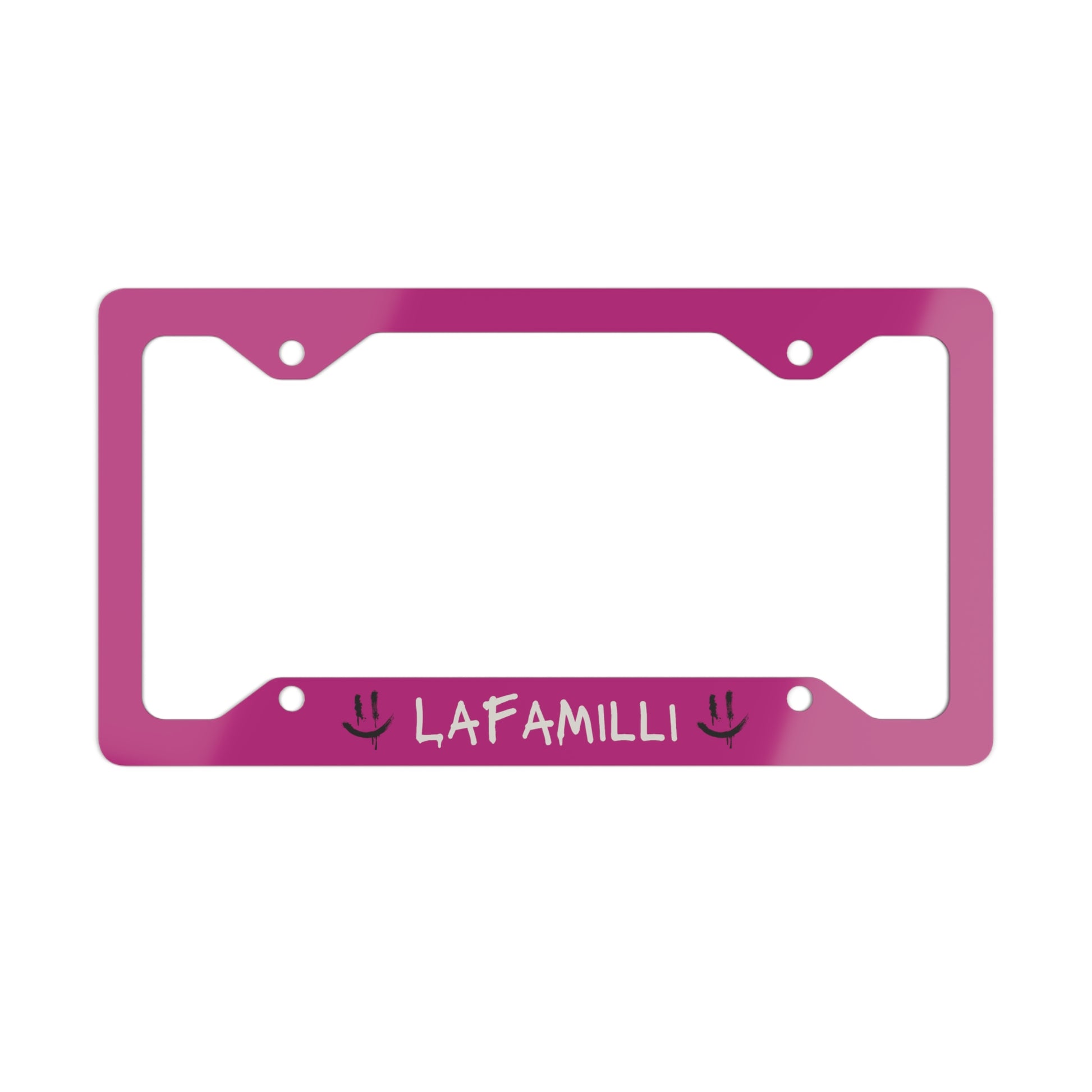 Metal License Plate Frame - LaFaMilli