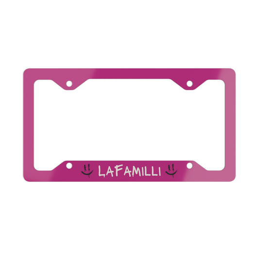 Metal License Plate Frame - LaFaMilli