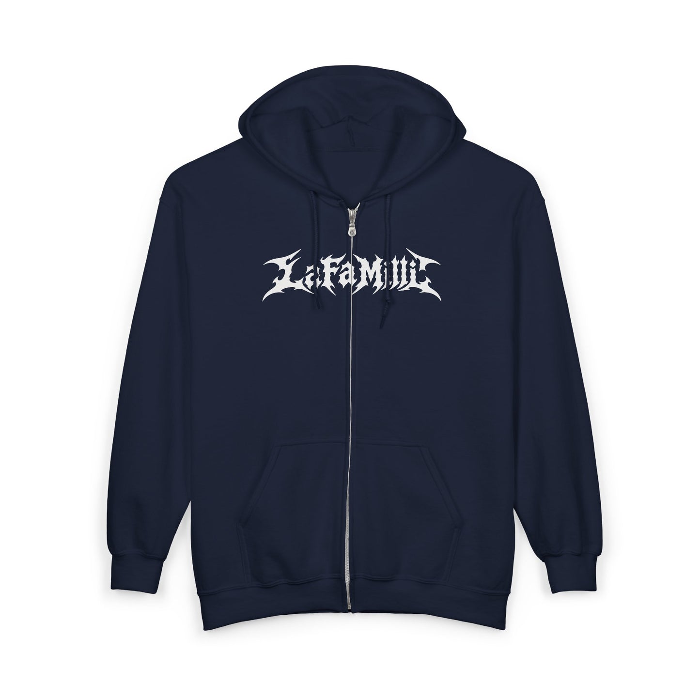 LaFaMilli Gothic Zip Hoodie — "True Loyalty Is Worth Millions"