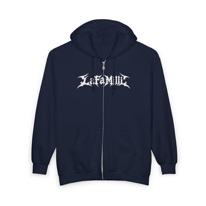 LaFaMilli Gothic Zip Hoodie — "True Loyalty Is Worth Millions"