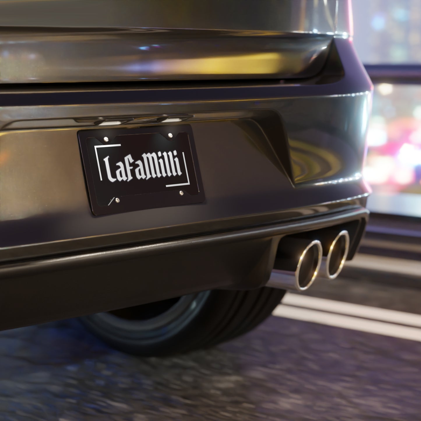 Vanity Plate - LaFaMilli