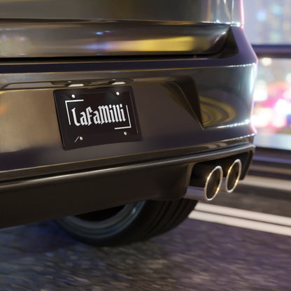 Vanity Plate - LaFaMilli