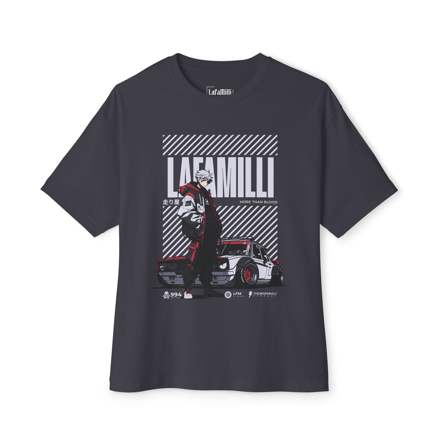Oversized Boxy Anime T-shirt