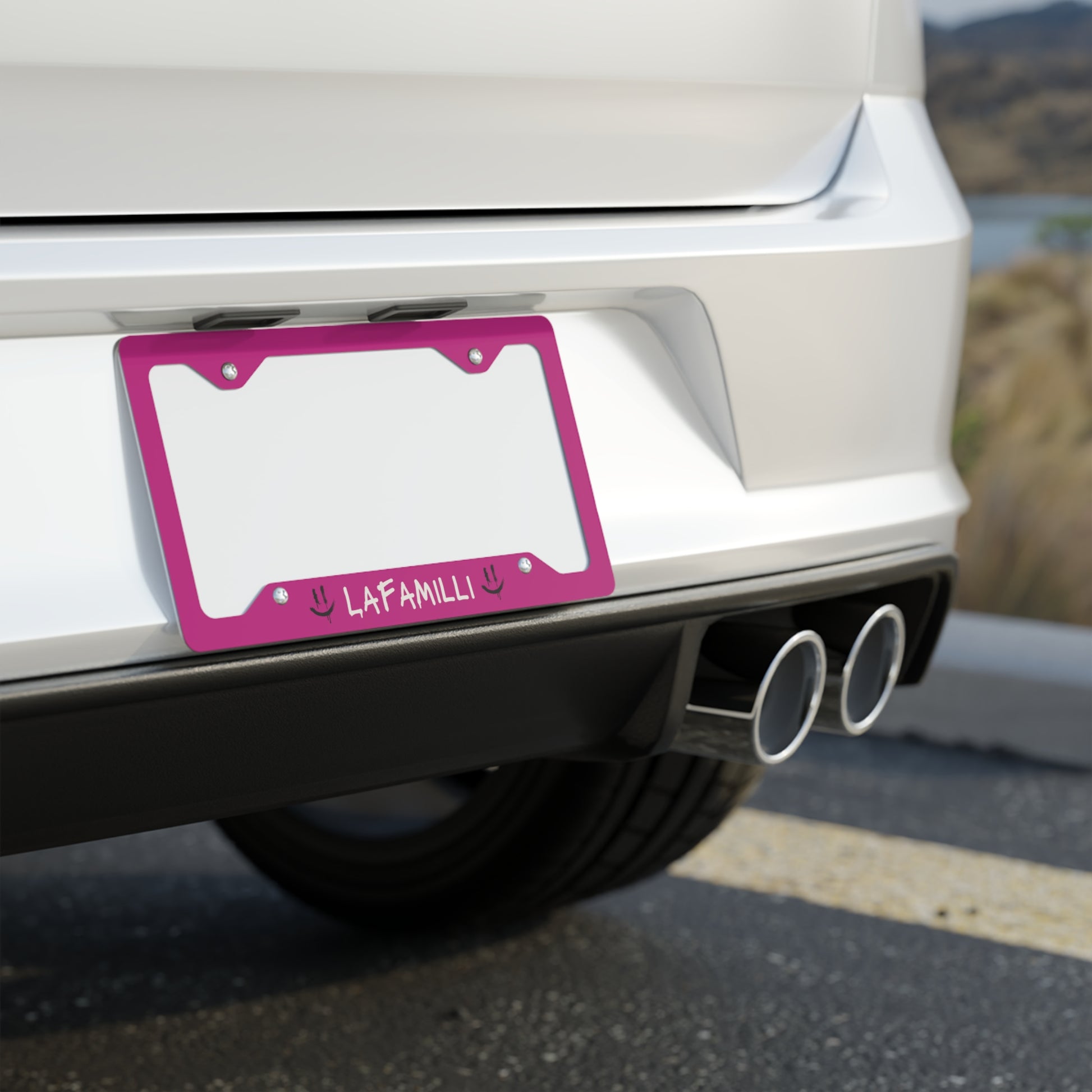 Metal License Plate Frame - LaFaMilli