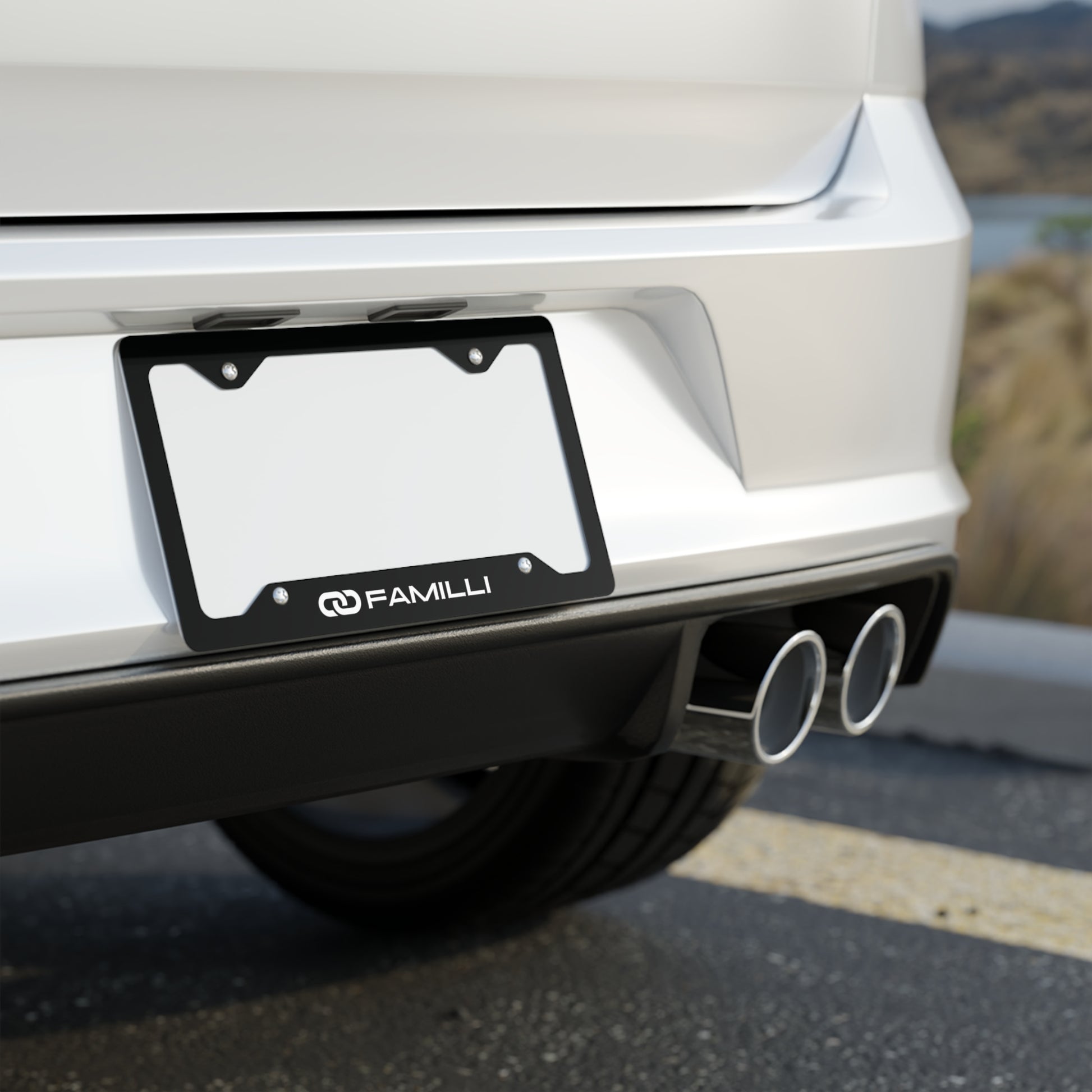 Metal License Plate Frame - LaFaMilli