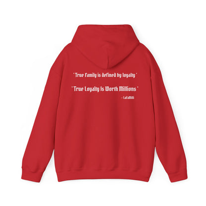 LaFaMilli Gothic Hoodie - ' True Loyalty Is Worth Millions '