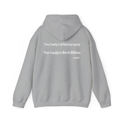 LaFaMilli Gothic Hoodie - ' True Loyalty Is Worth Millions '