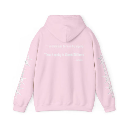 LaFaMilli Gothic Hoodie - ' True Loyalty Is Worth Millions '
