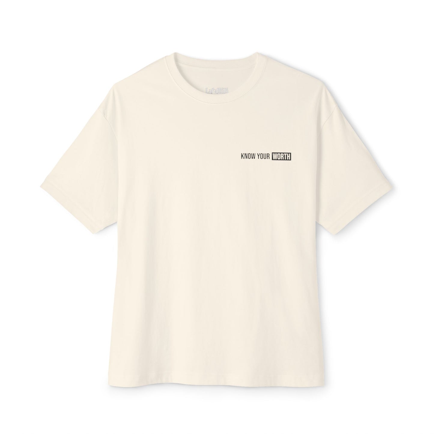 Know your worth - Boxy Tee