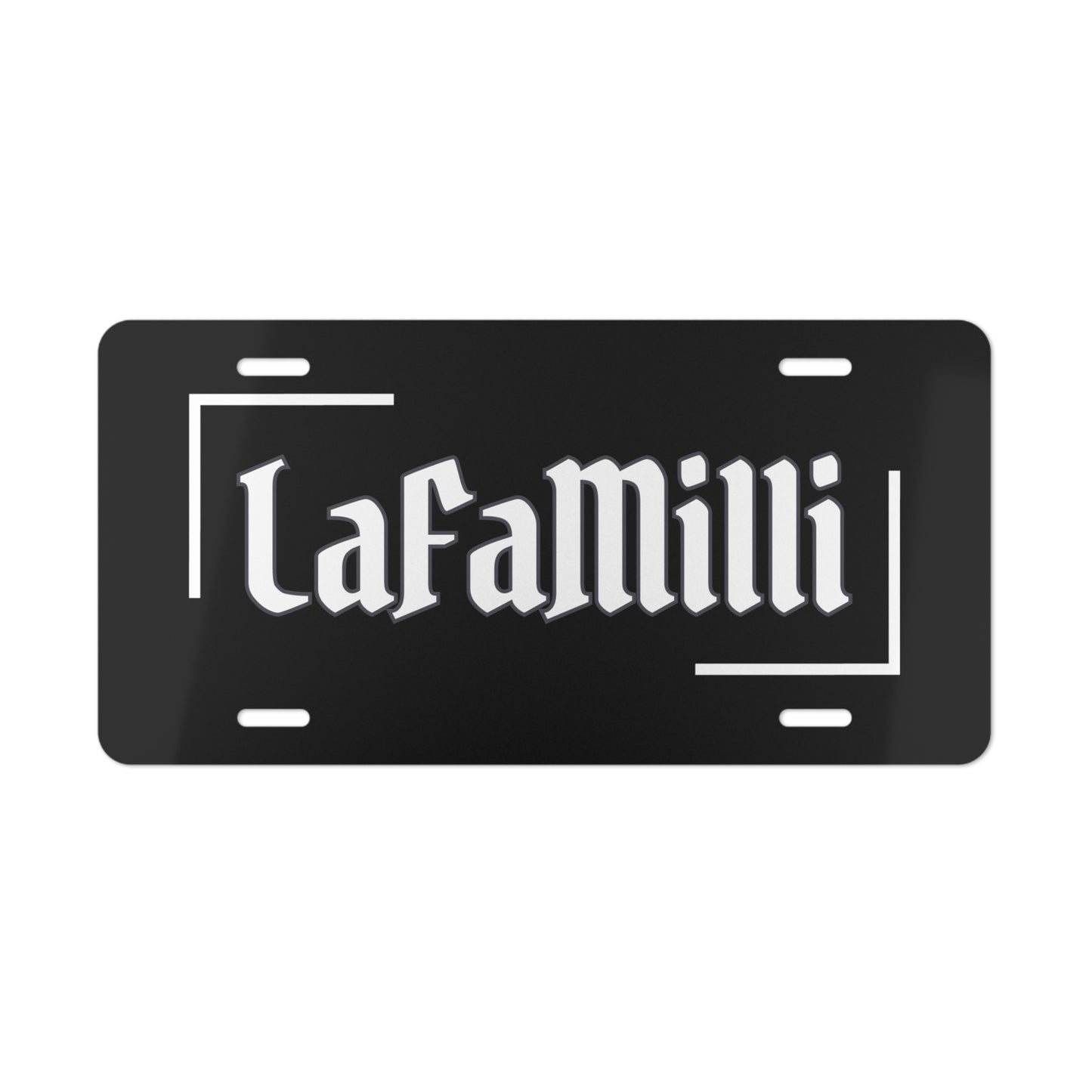 Vanity Plate - LaFaMilli