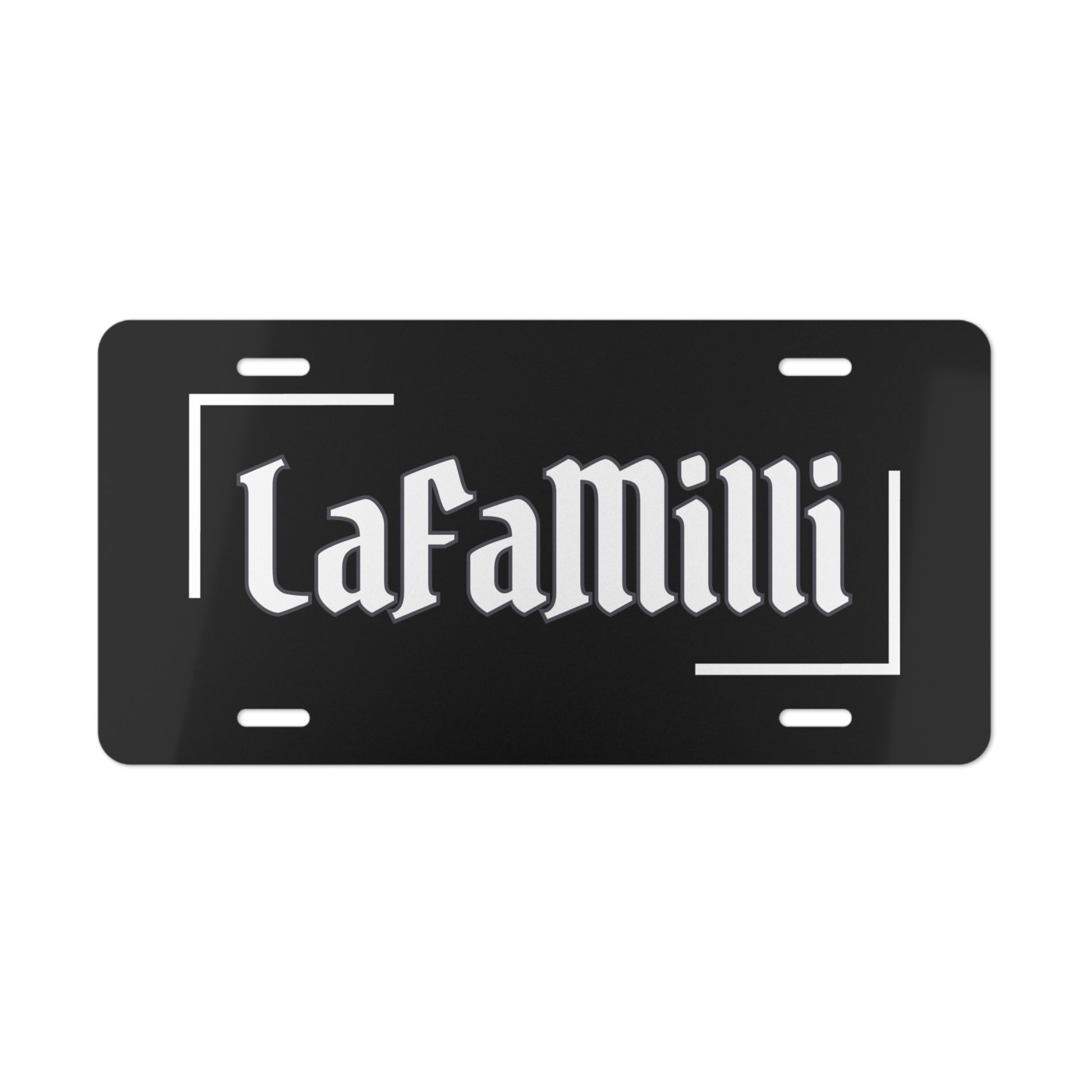 Vanity Plate - LaFaMilli