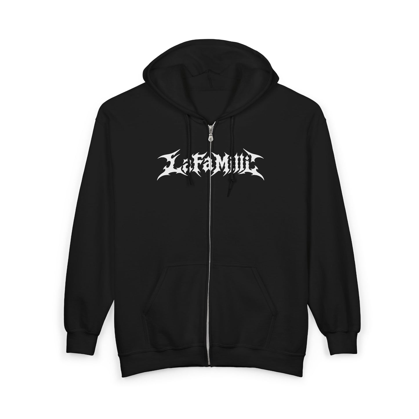 LaFaMilli Gothic Zip Hoodie — "True Loyalty Is Worth Millions"