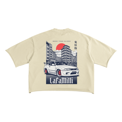 French Terry Raw Edge T-Shirt (GTR)