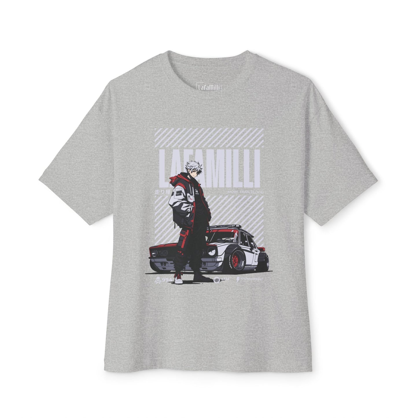 Oversized Boxy Anime T-shirt