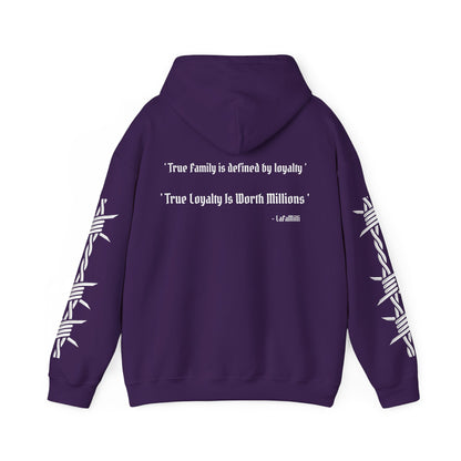 LaFaMilli Gothic Hoodie - ' True Loyalty Is Worth Millions '