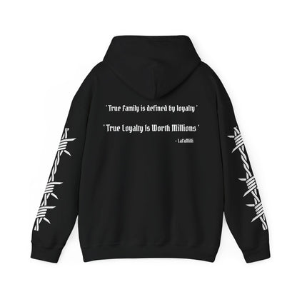 LaFaMilli Gothic Hoodie - ' True Loyalty Is Worth Millions '