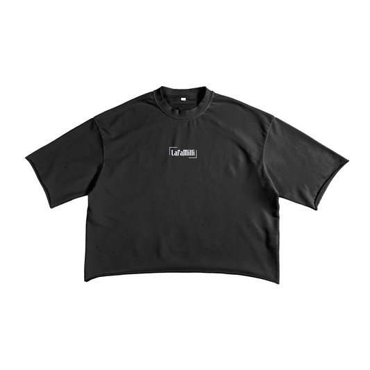 French Terry Raw Edge T-Shirt (GTR)