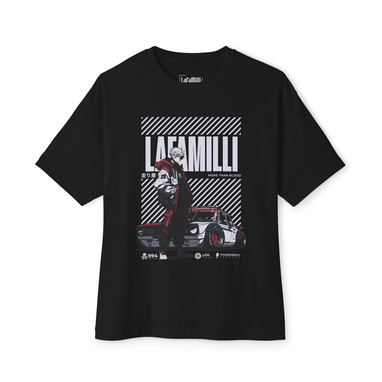 Oversized Boxy Anime T-shirt