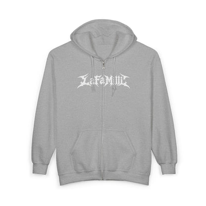 LaFaMilli Gothic Zip Hoodie — "True Loyalty Is Worth Millions"