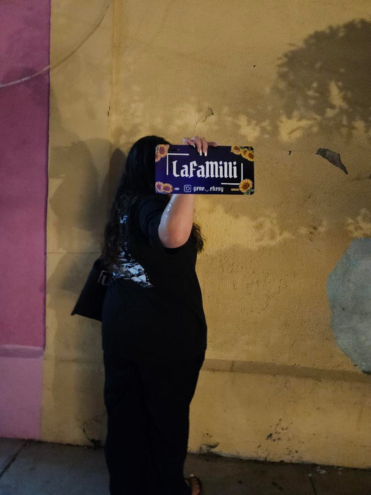 LaFaMilli Plate (Personalized IG Handle)
