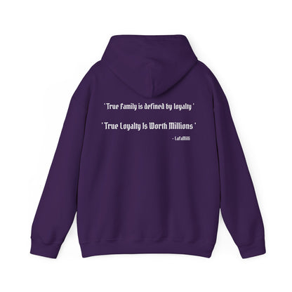LaFaMilli Gothic Hoodie - ' True Loyalty Is Worth Millions '