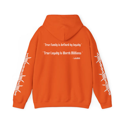 LaFaMilli Gothic Hoodie - ' True Loyalty Is Worth Millions '