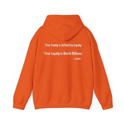LaFaMilli Gothic Hoodie - ' True Loyalty Is Worth Millions '