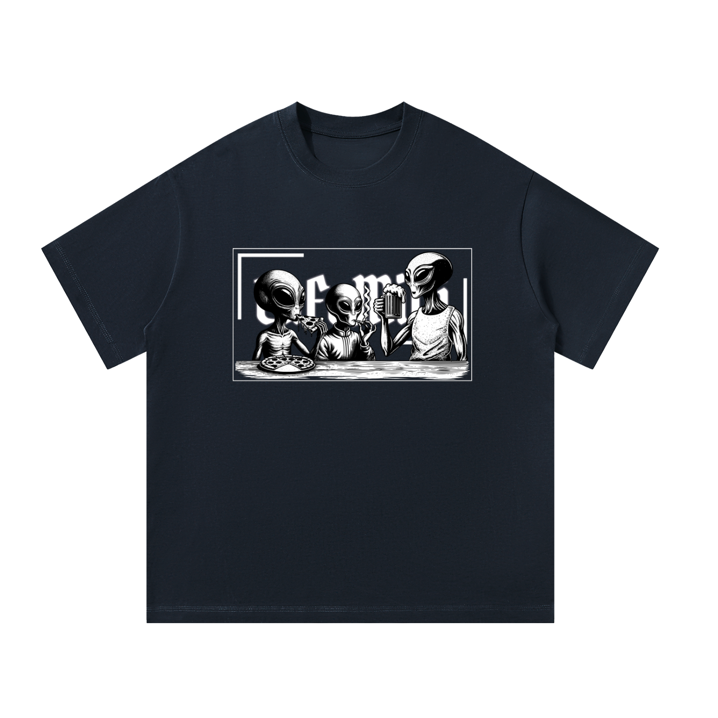 Unisex Oversized T-Shirt (Aliens)