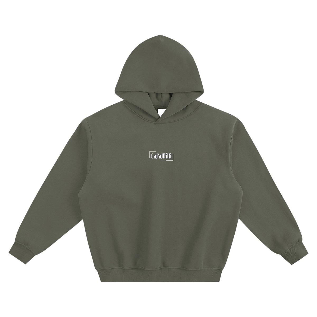 Fleeced "LFM" Boxy Hoodie