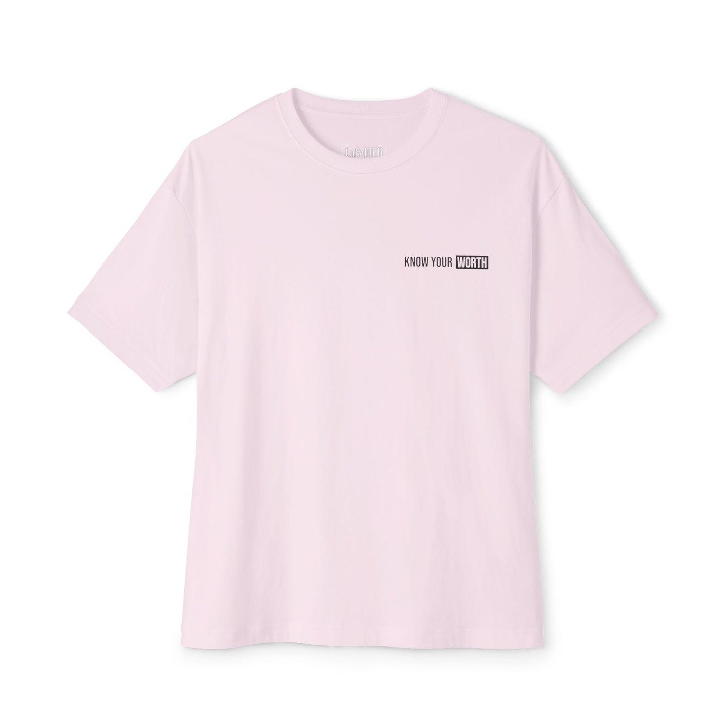 Know your worth - Boxy Tee