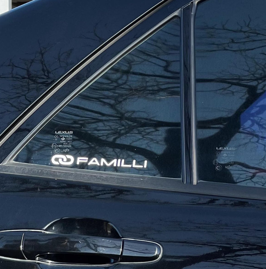 Chain Link Vinyl Sticker