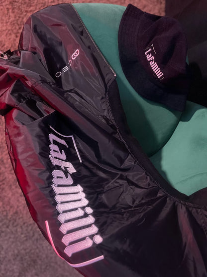 Embroidered LaFaMilli Bomber Jacket