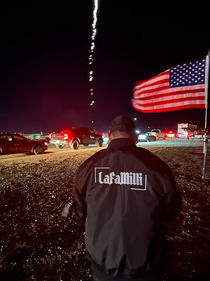 Embroidered LaFaMilli Bomber Jacket