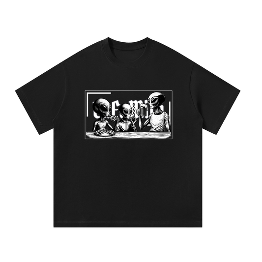 Unisex Oversized T-Shirt (Aliens)