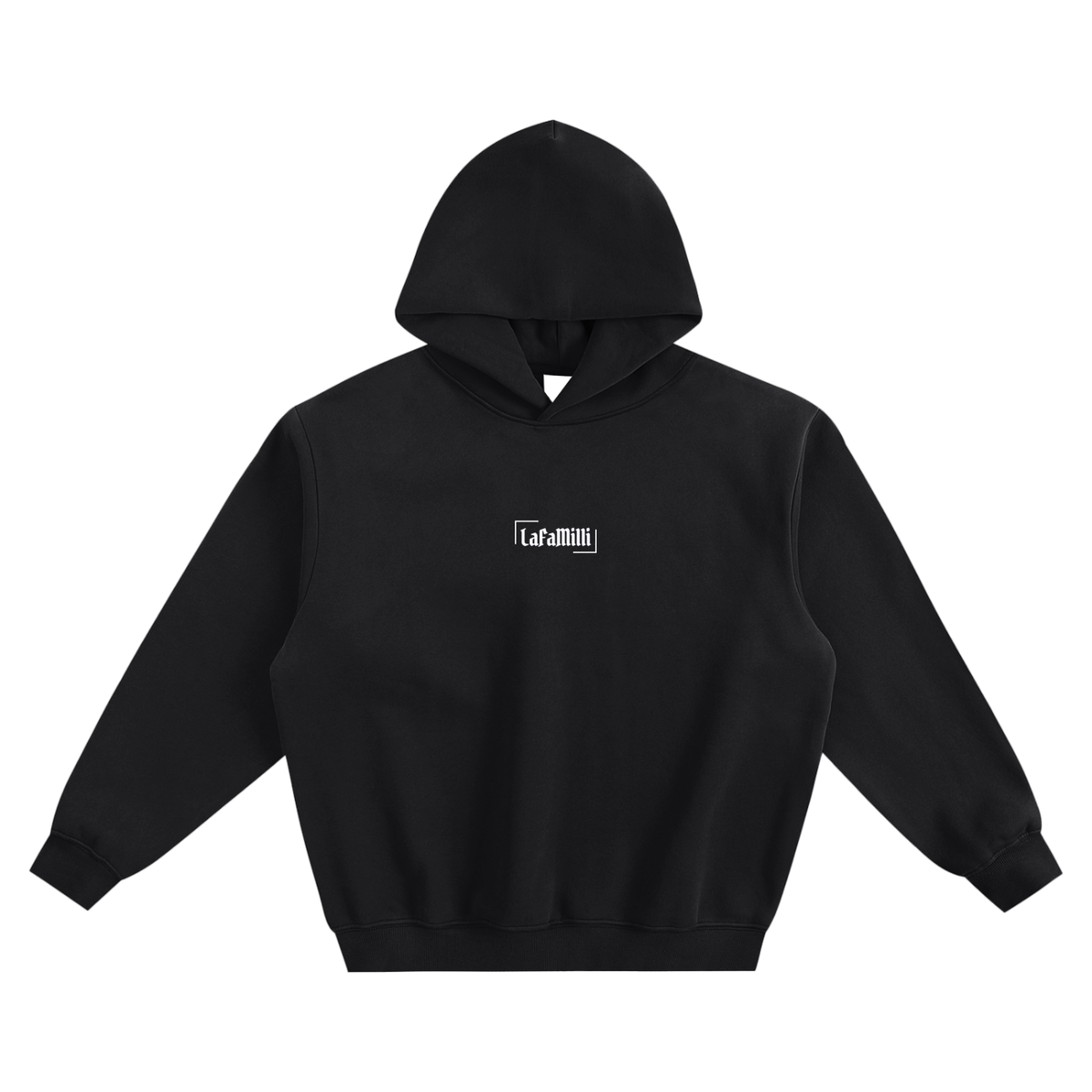 Fleeced "LFM" Boxy Hoodie