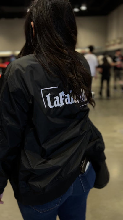 Embroidered LaFaMilli Bomber Jacket