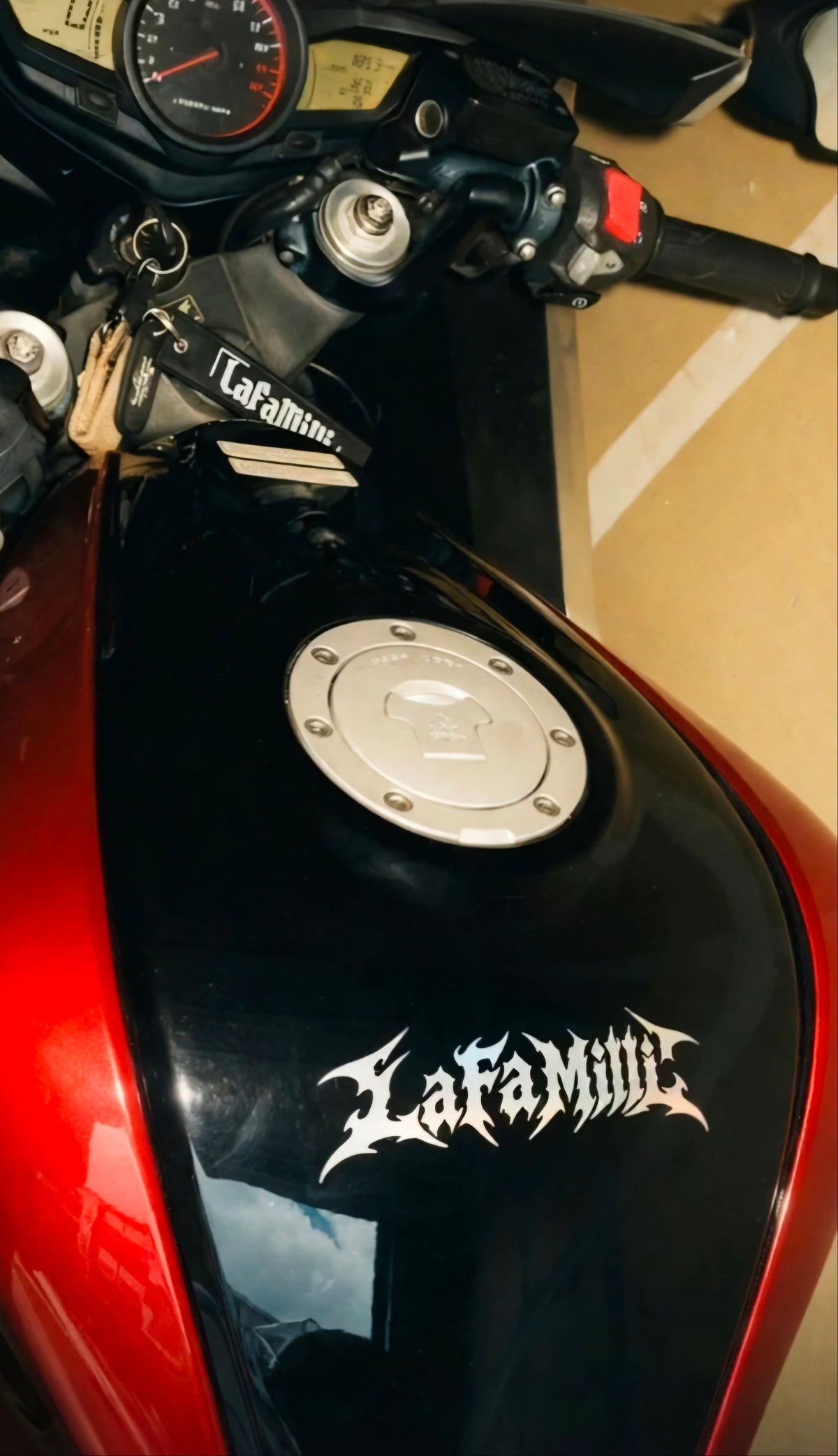 LaFaMilli Cyber Sig Decal