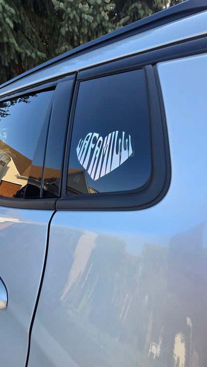 Heart Shaped LaFaMilli Decal